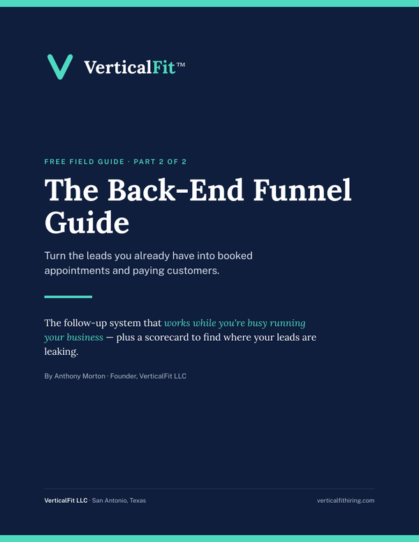 Cover of The Back-End Funnel Guide