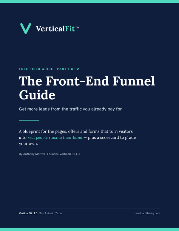 Cover of The Front-End Funnel Guide