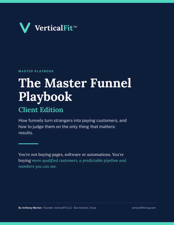 Cover of The Master Funnel Playbook
